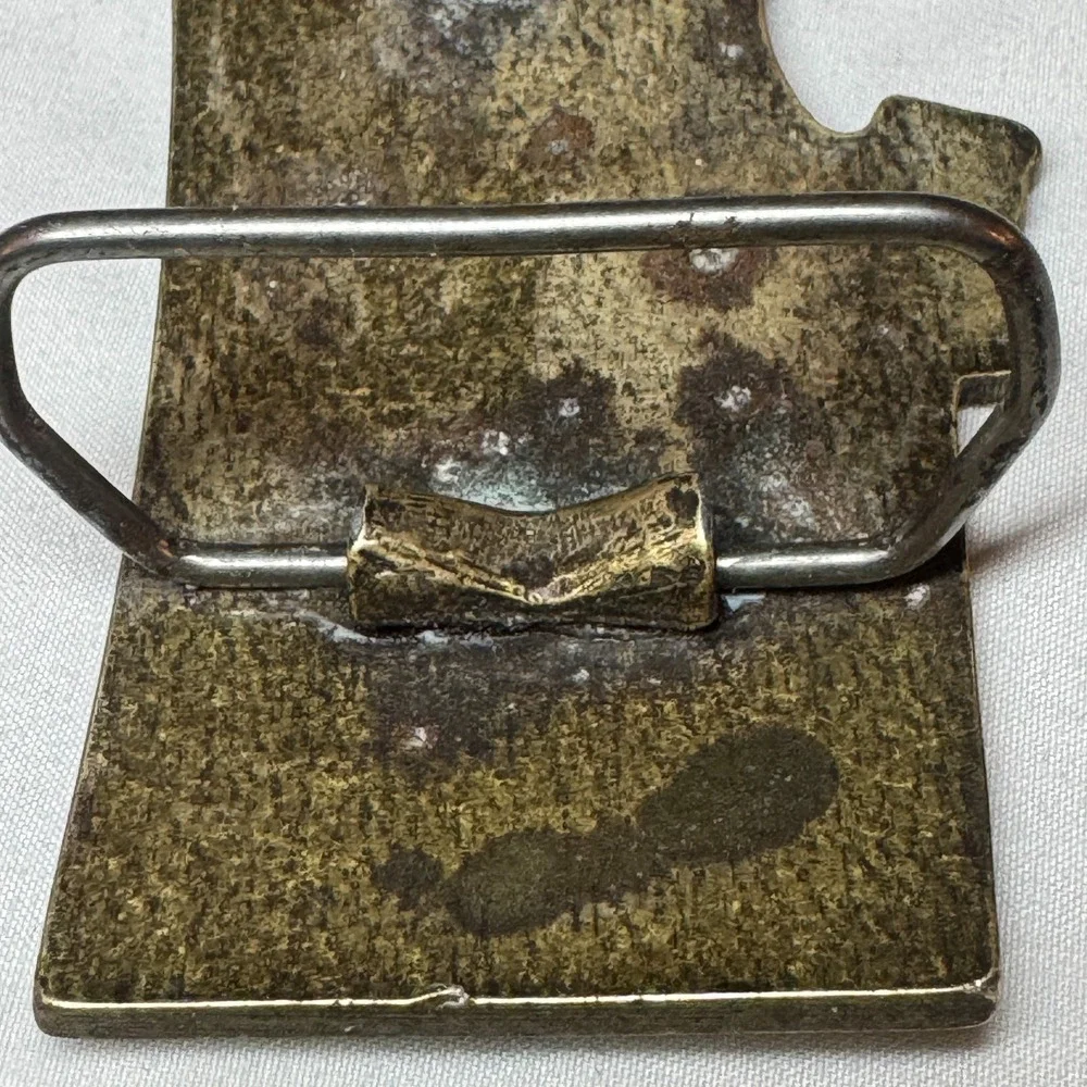 Moose‎ Drool Brown Ale Montana Big Sky Brewing Company Belt Buckle